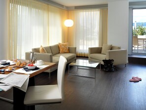 100-cm LED TV with cable channels, TV