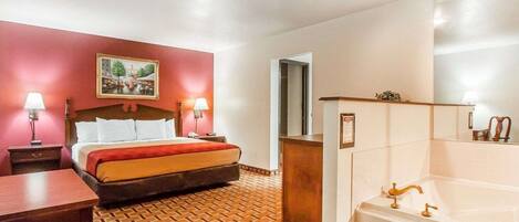 Desk, iron/ironing board, free WiFi, bed sheets