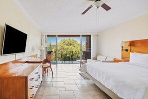 Room, 1 King Bed, Mountain View | 1 bedroom, pillowtop beds, in-room safe, desk