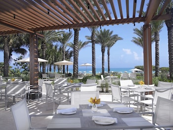 Breakfast, lunch, dinner served; international cuisine, beach views  at Grand Beach Hotel Surfside