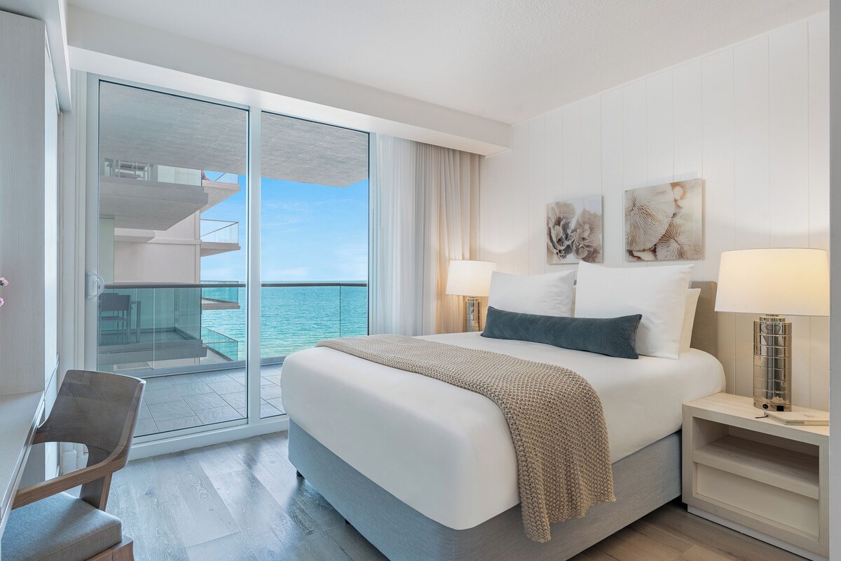 Draps en coton égyptien, literie de qualité, minibar