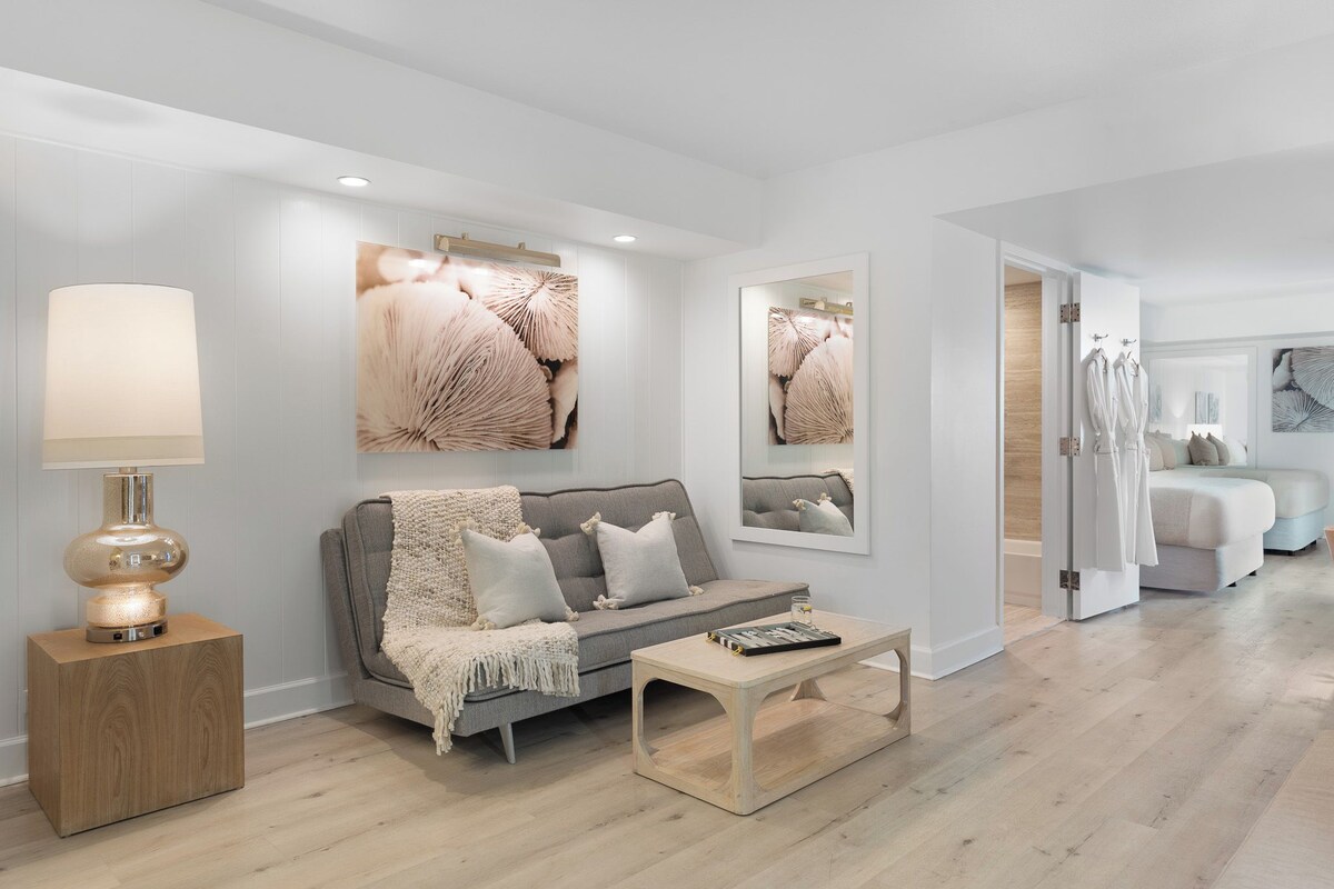 Chambre Standard, 2 lits doubles, vue sur la ville, dans l’édifice annexe | Draps en coton égyptien, literie de qualité, minibar