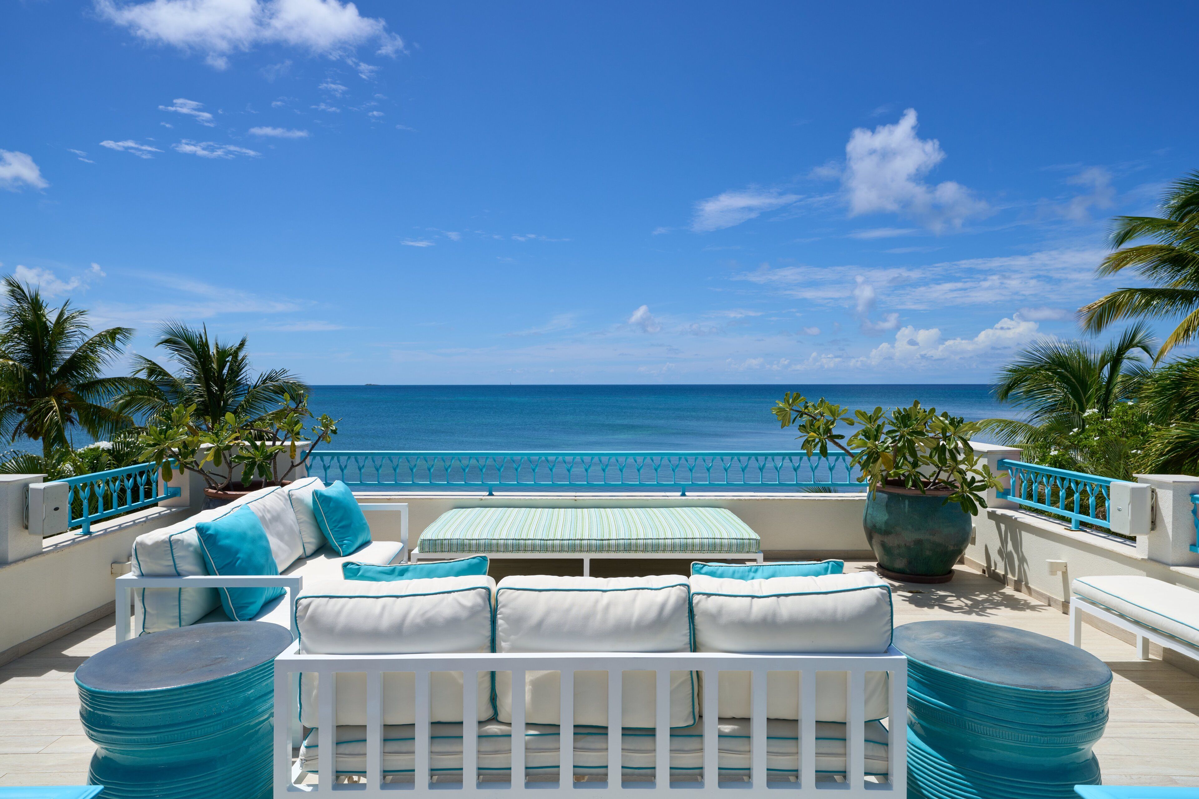 Vue sur la plage/l’océan