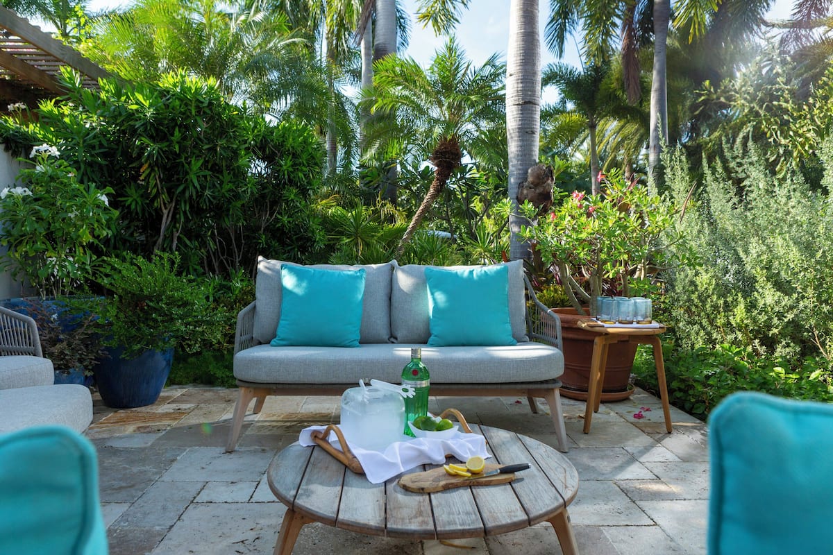 Kamer, 3 slaapkamers (Kestrel) | Uitzicht op de tuin