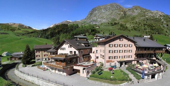 Façade de l’hébergement 