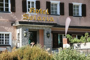 Façade de l’hébergement 