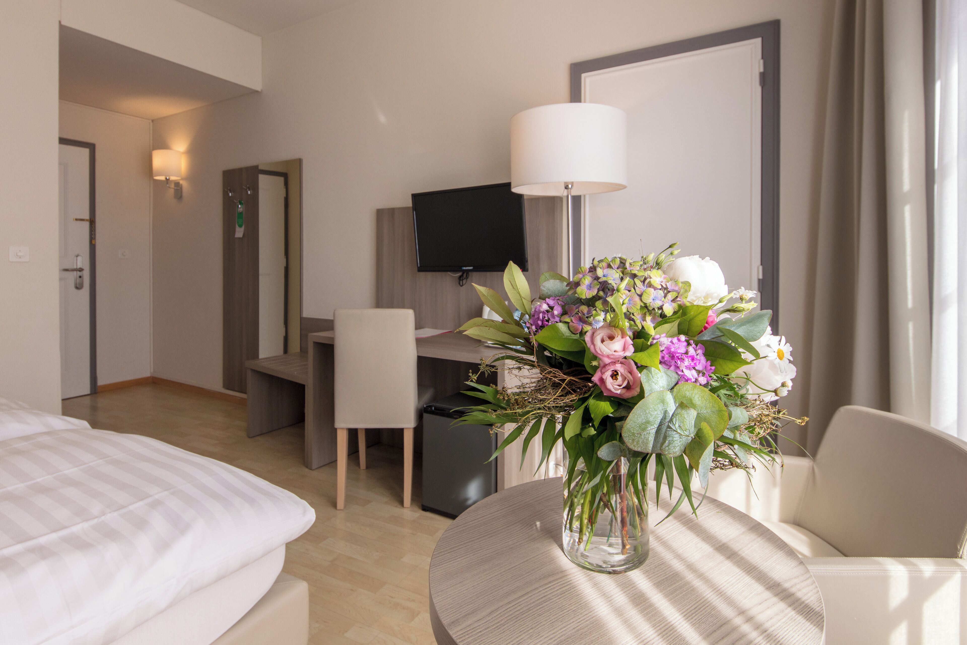 premium bedding, pillow-top beds, in-room safe, individually furnished