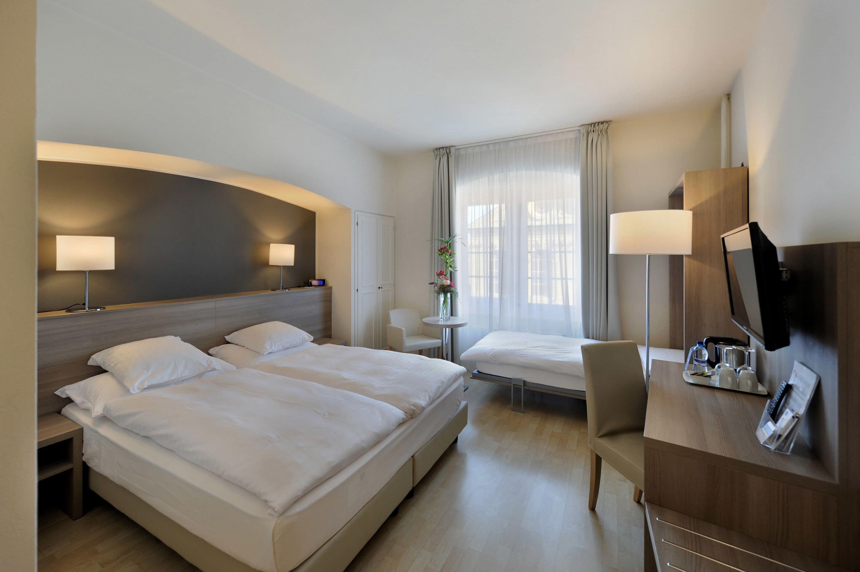 premium bedding, pillow-top beds, in-room safe, individually furnished