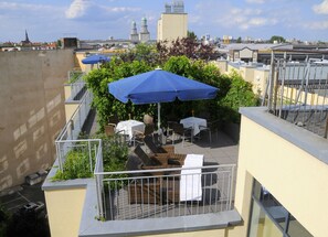 Terrace/patio - Upstalsboom Hotel Friedrichshain (Berlin)