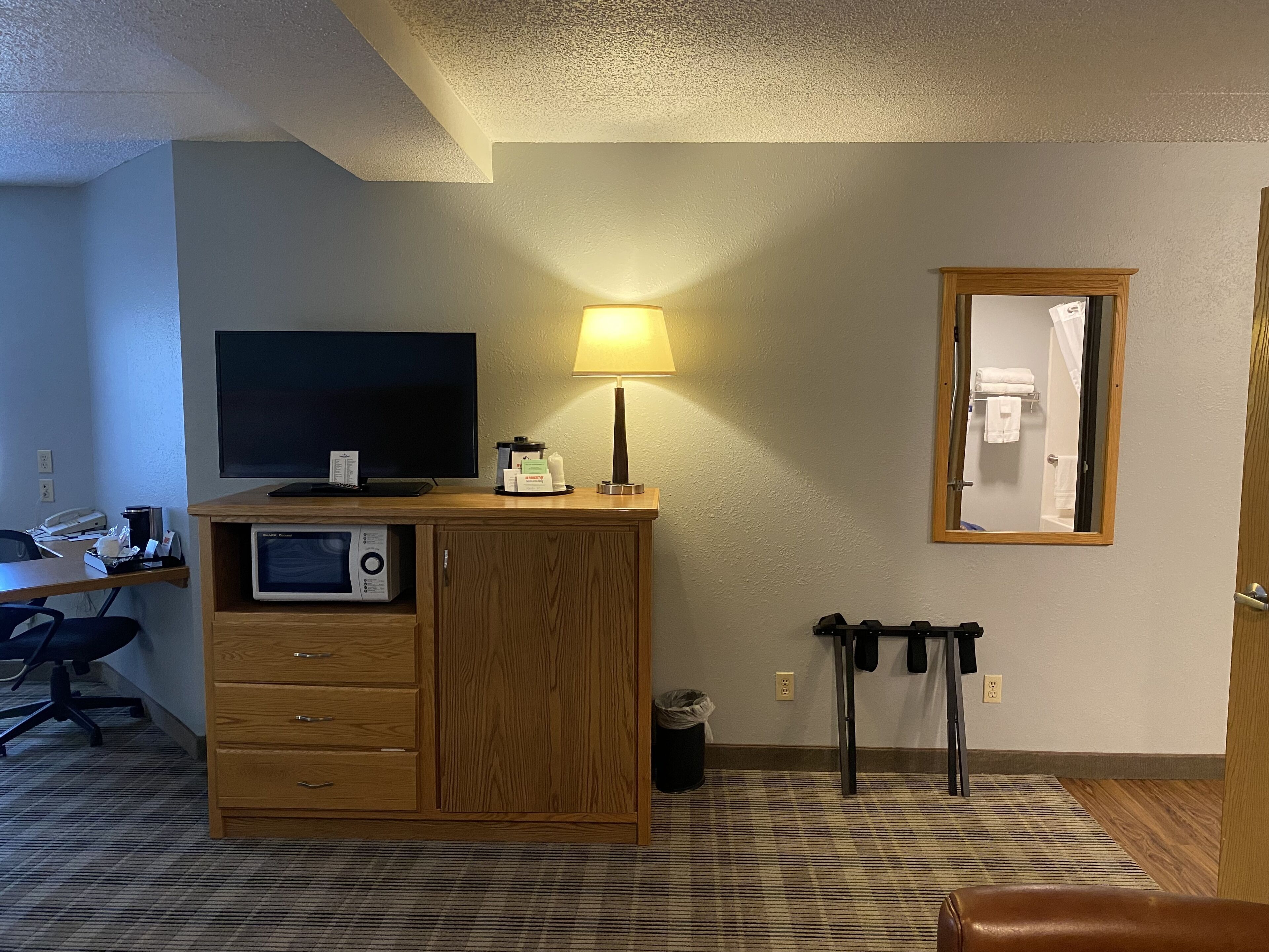 suite, multiple beds, non smoking | pillow-top beds, in-room safe, desk, blackout curtains