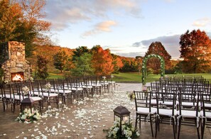 Espace de mariage à l’extérieur