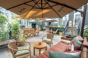 Outdoor dining - Hotel Altberlin am Potsdamer Platz (Berlin)