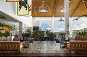 Sala de estar en el lobby