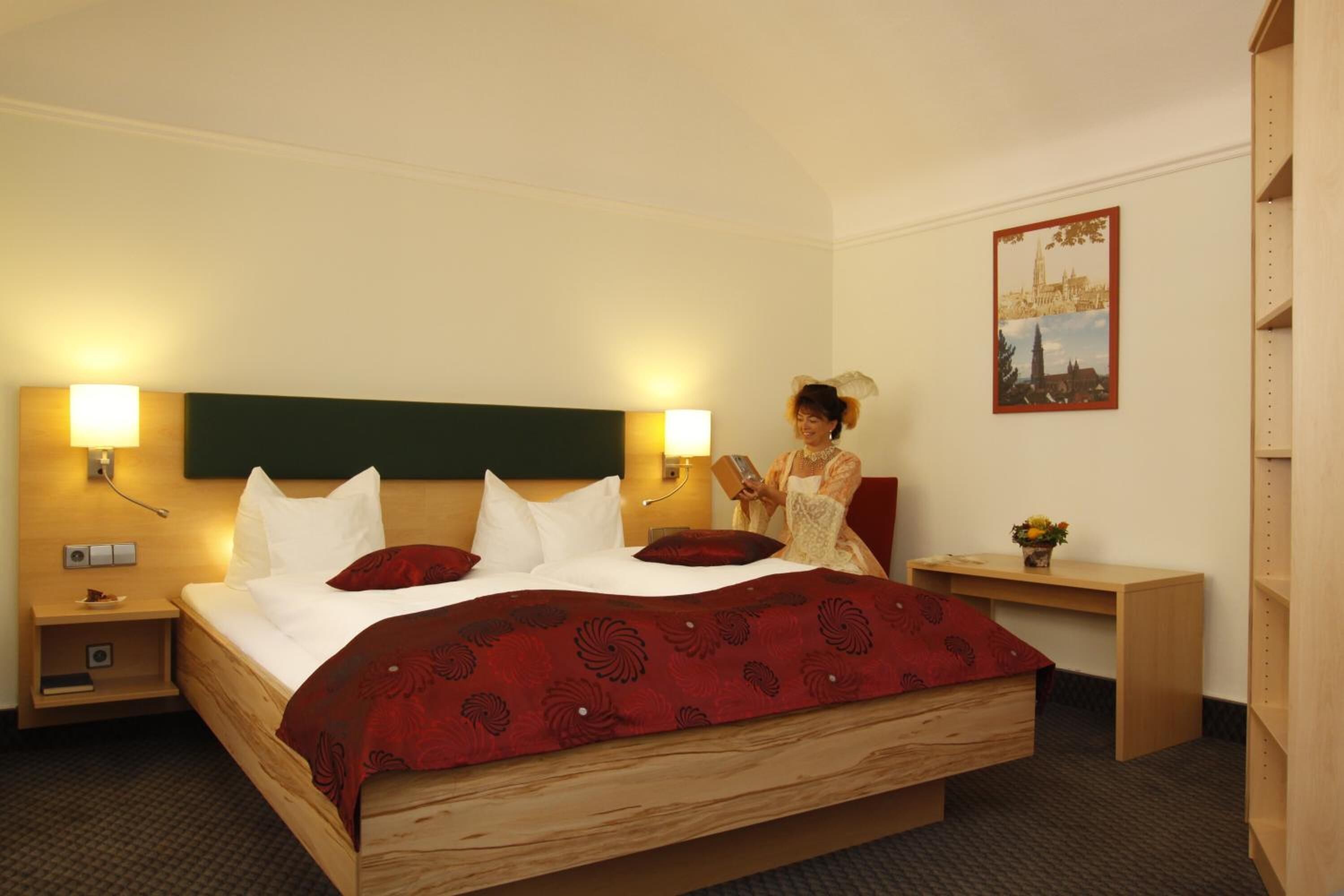 Ropa de cama de alta calidad, colchones Select Comfort y minibar 