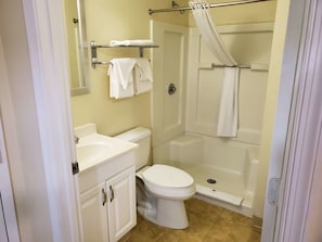 Shower, towels