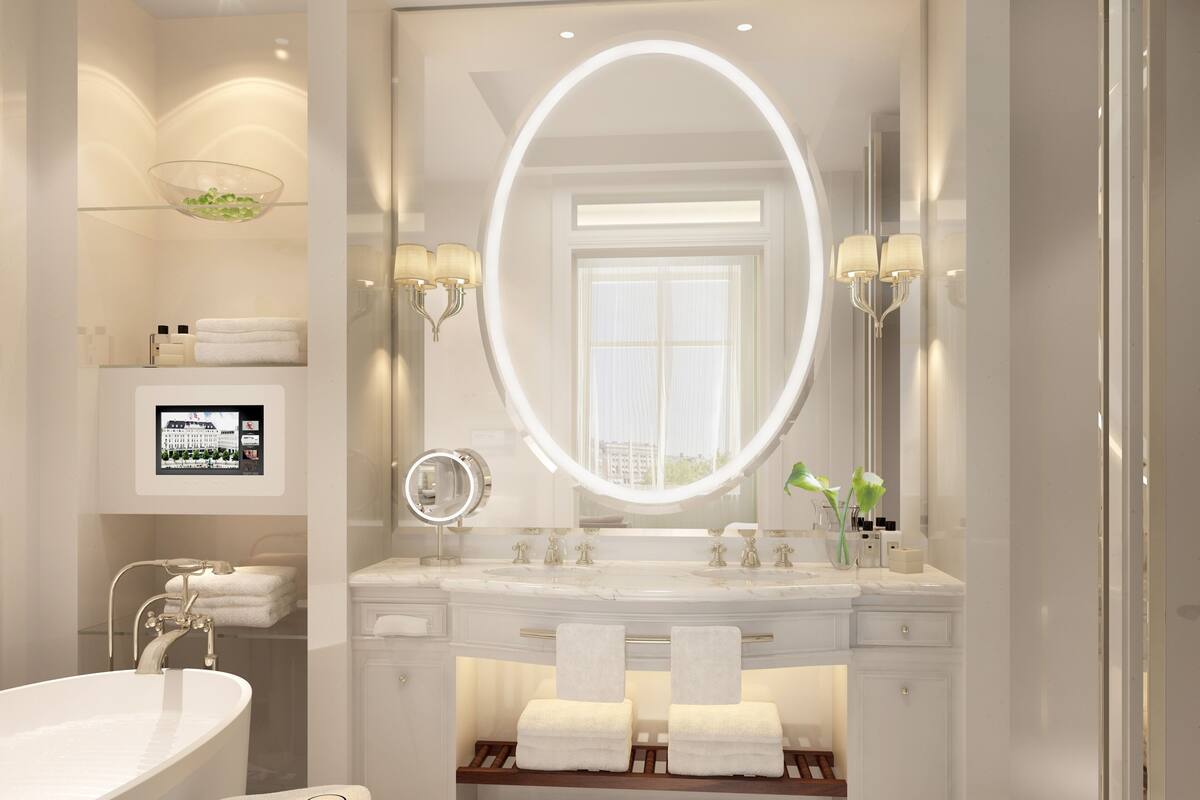 superior room (guestroom) | bathroom | separate bathtub and shower, rainfall showerhead, free toiletries