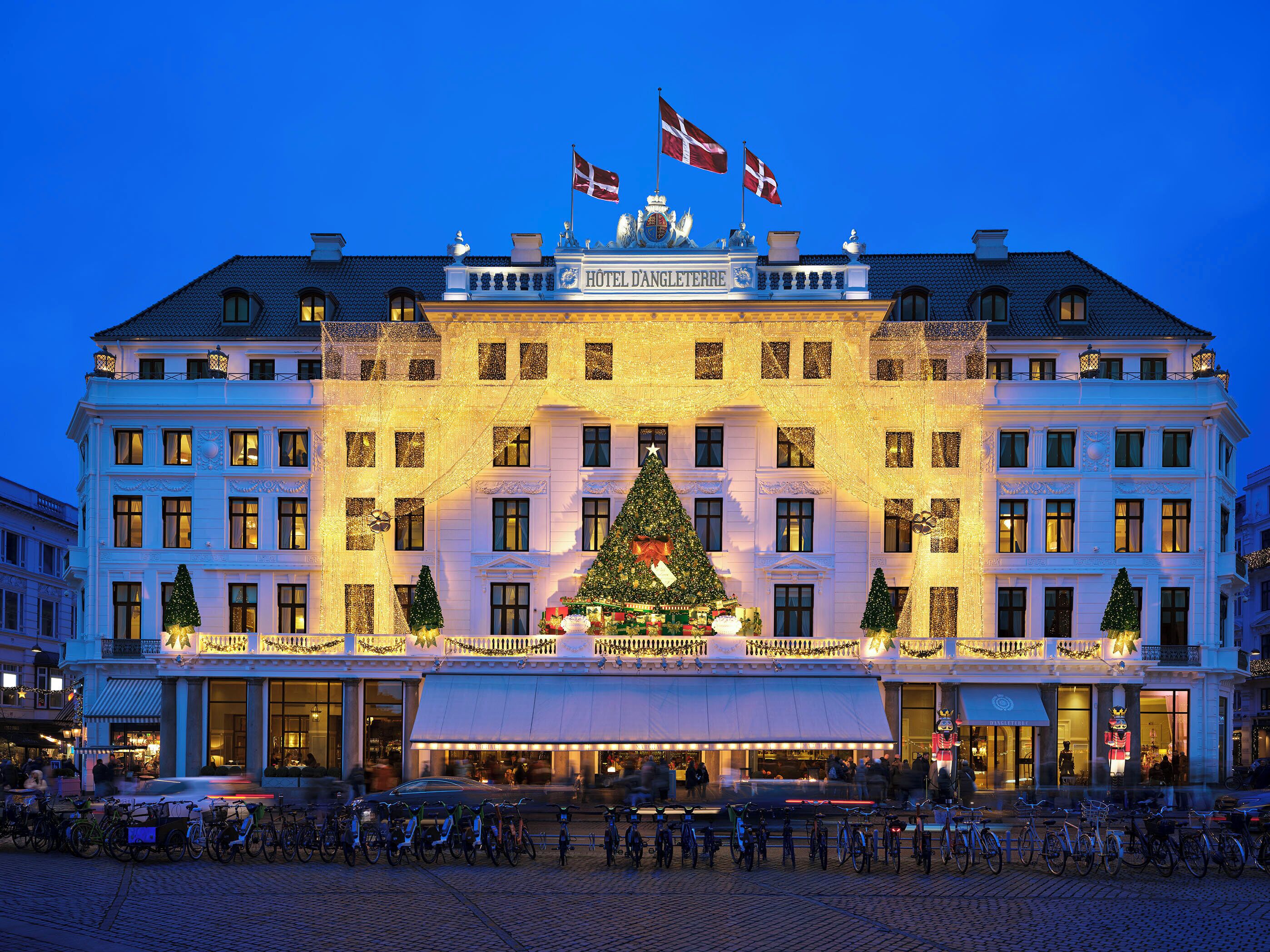 front of property – evening/night