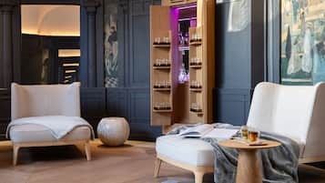 Sauna, body treatments, hydrotherapy, body wraps, body scrubs, facials