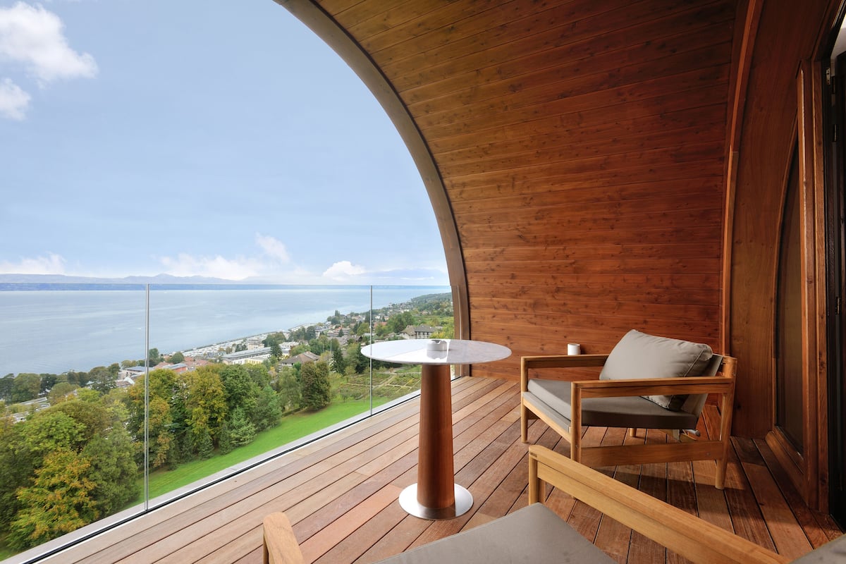 exclusive suite, terrace, lake view (6th floor, 2 terraces) | balcony view