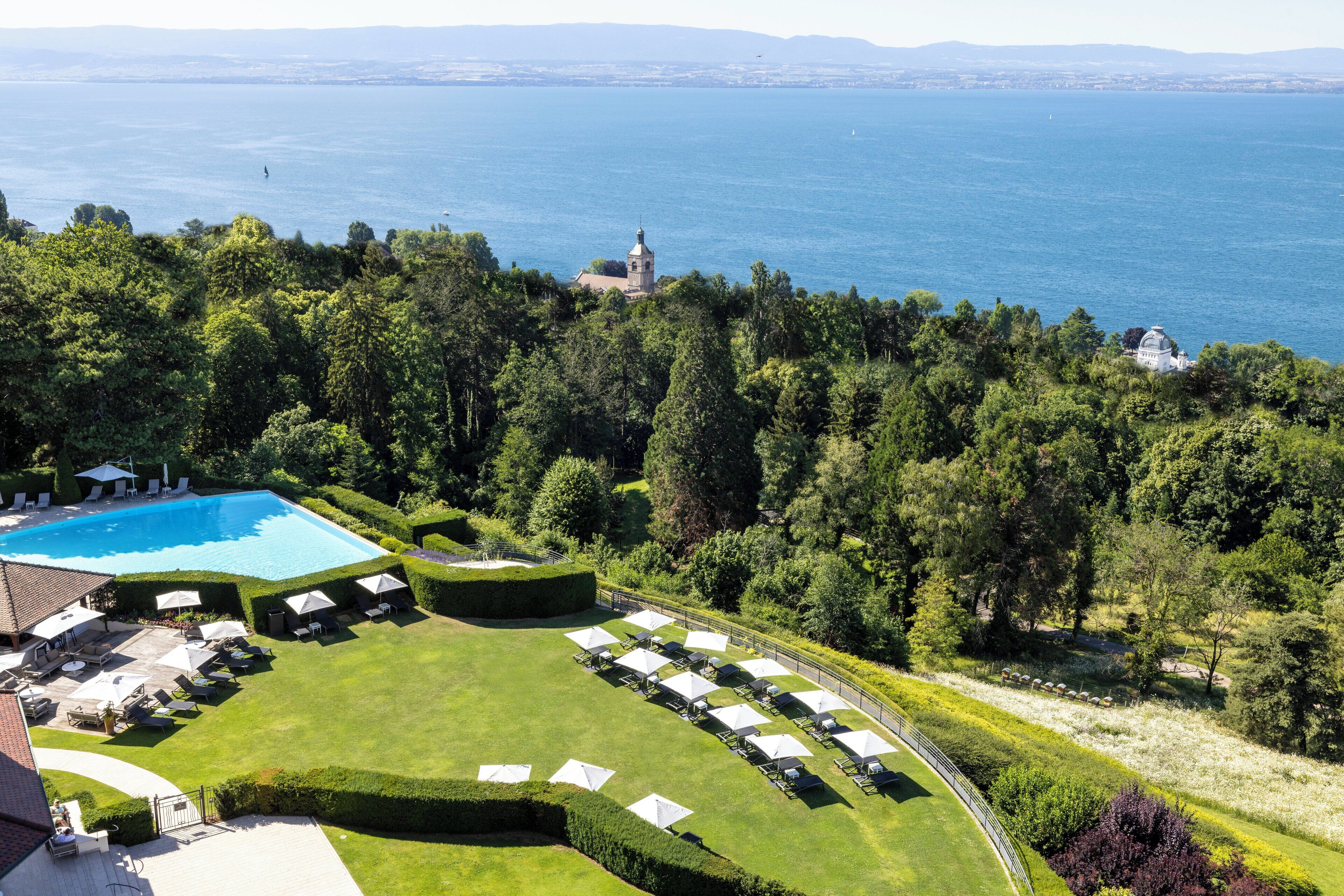 Vue depuis l’hébergement