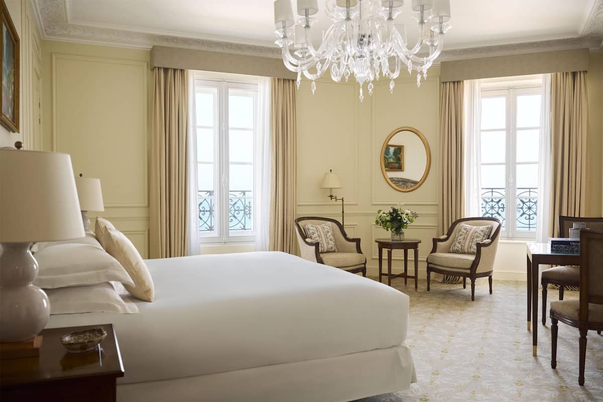 Suite junior, vista al océano | Sábanas italianas Frette y ropa de cama de alta calidad
