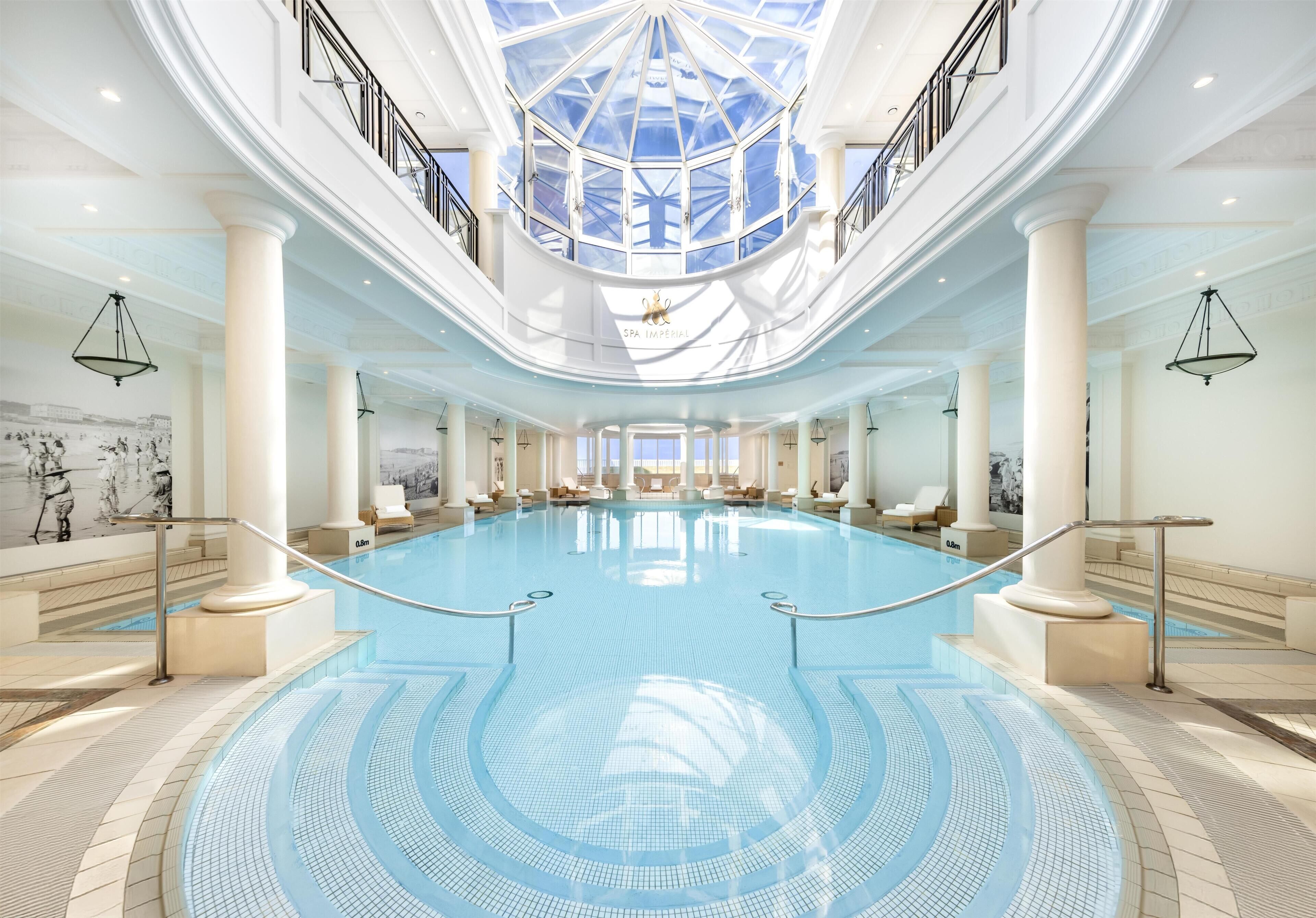 Indoor pool, outdoor pool, cabanas (surcharge), pool umbrellas