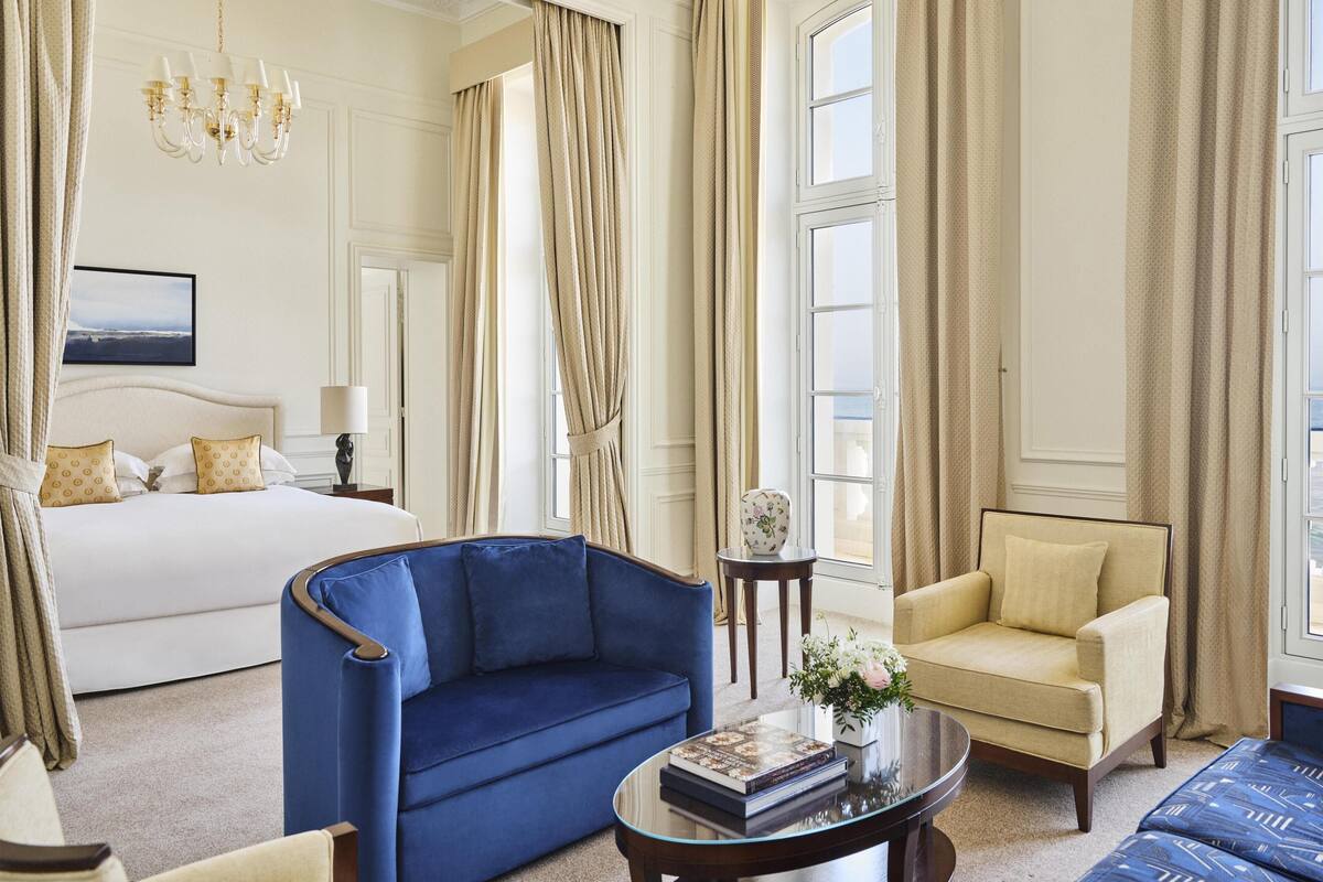 Suite (Ambassador Suite) | Sábanas italianas Frette y ropa de cama de alta calidad