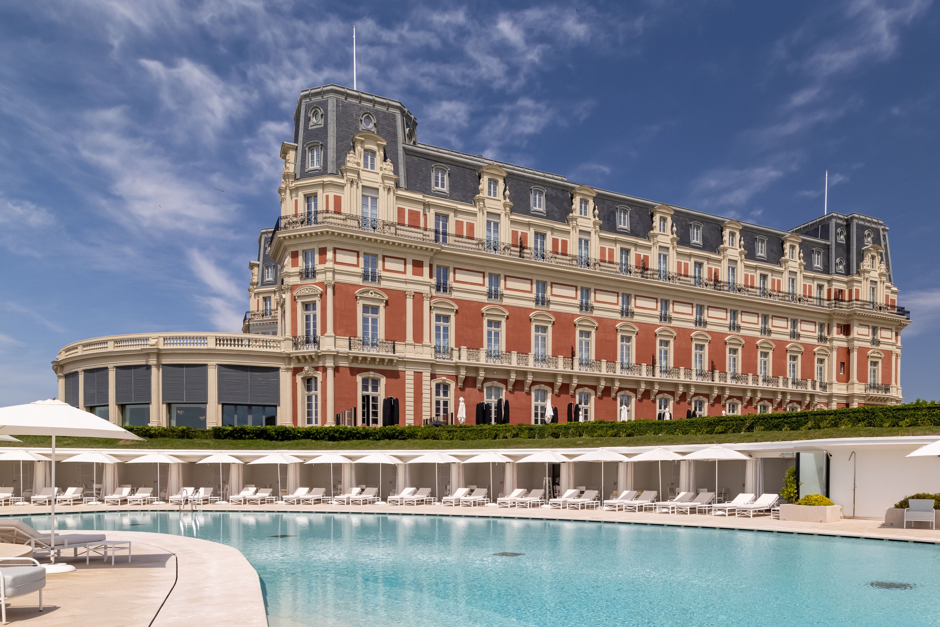 Indoor pool, outdoor pool, cabanas (surcharge), pool umbrellas