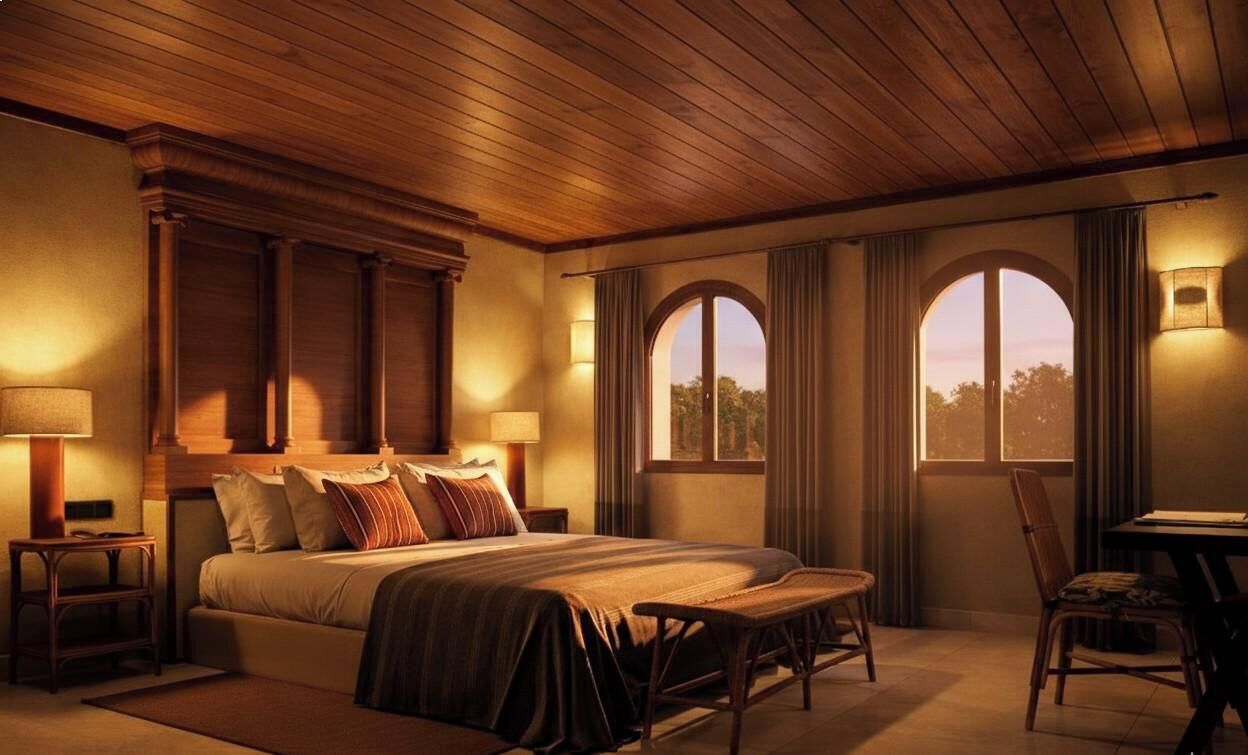 Suite de lujo, terraza | 1 dormitorio, sábanas de algodón egipcio, ropa de cama de alta calidad