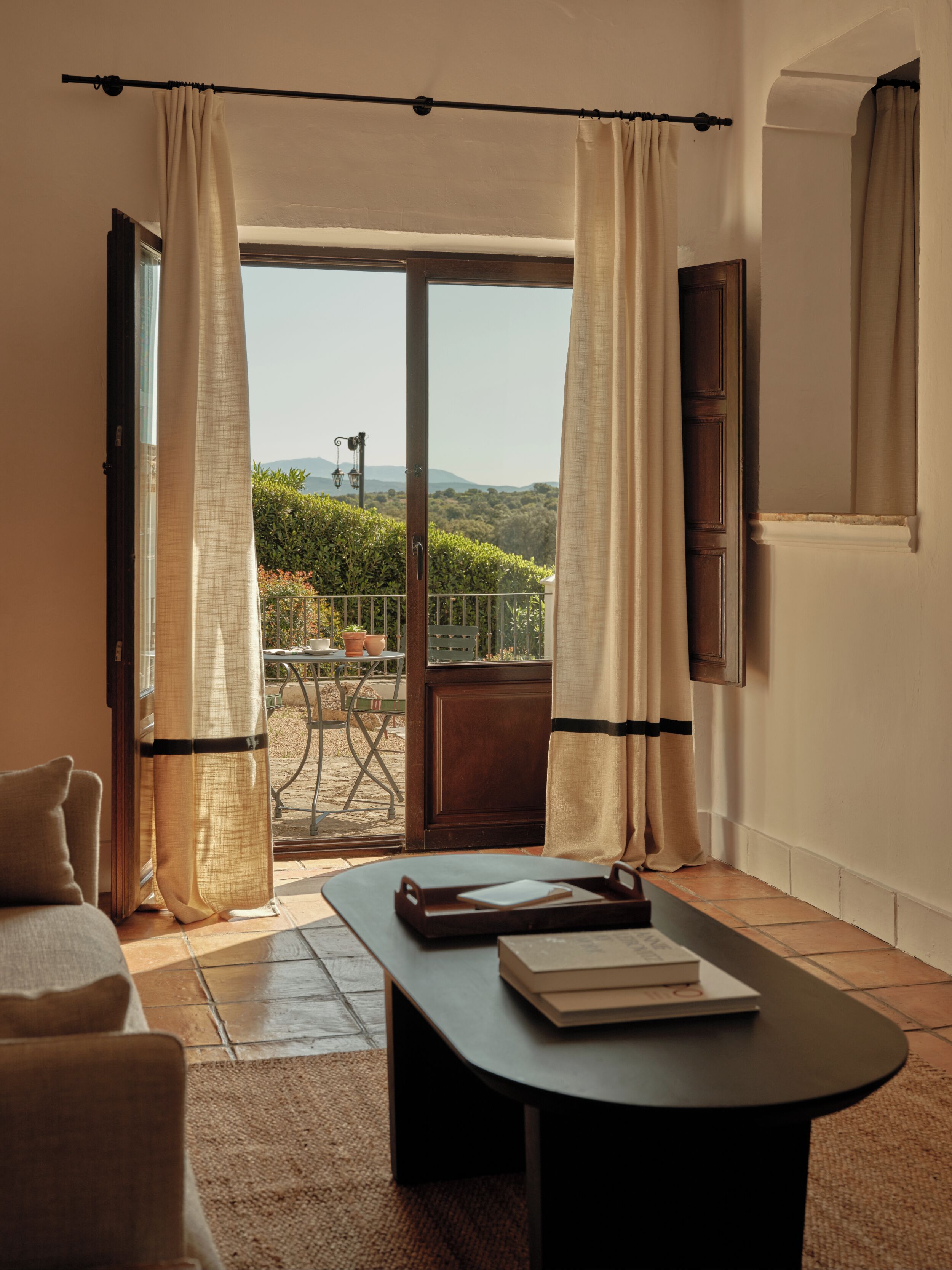 Suite panorámica, Terraza | 1 habitación, sábanas de algodón egipcio y ropa de cama de alta calidad 