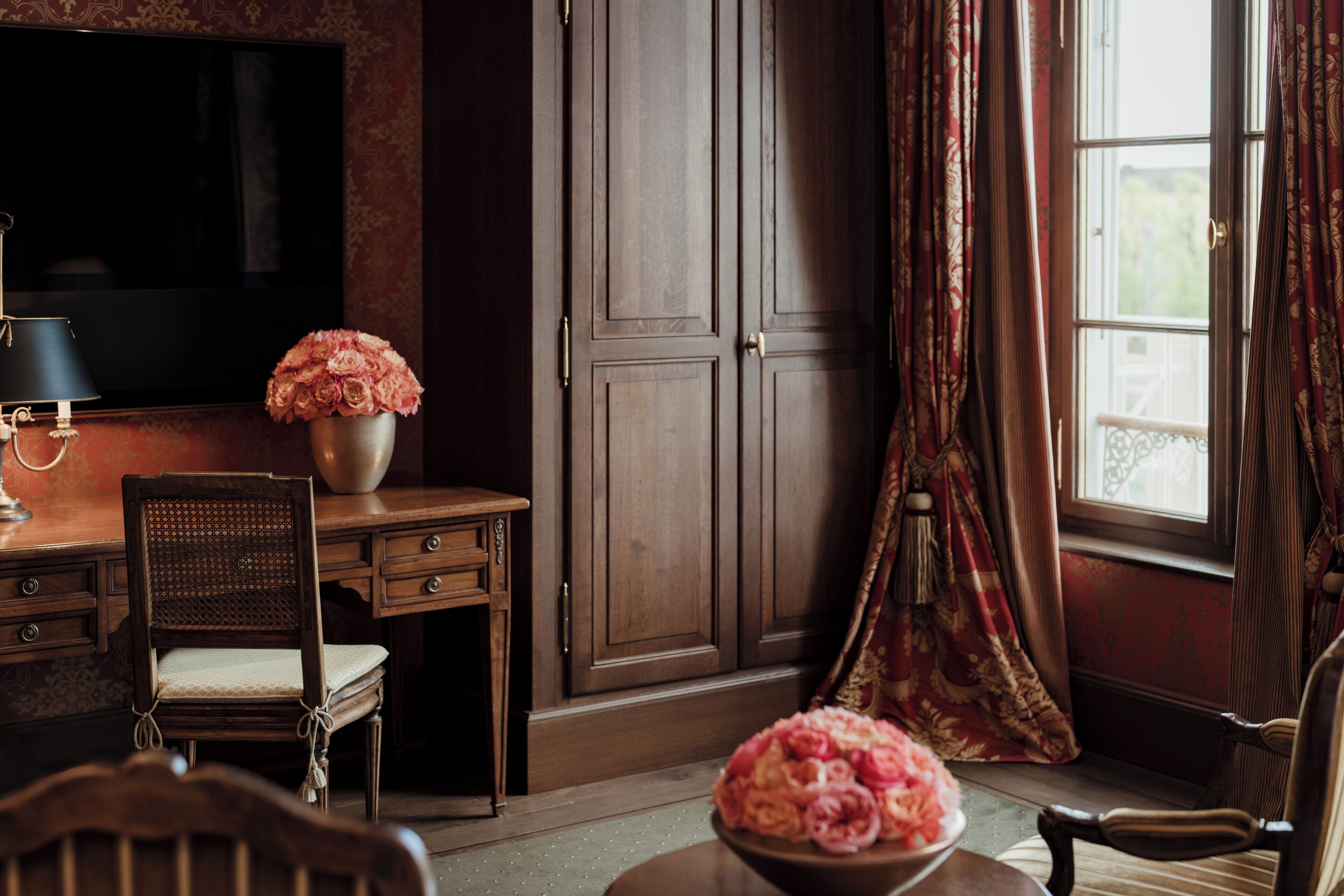 river king room | premium bedding, down duvets, in-room safe, individually decorated