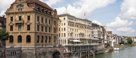 Façade de l’hébergement