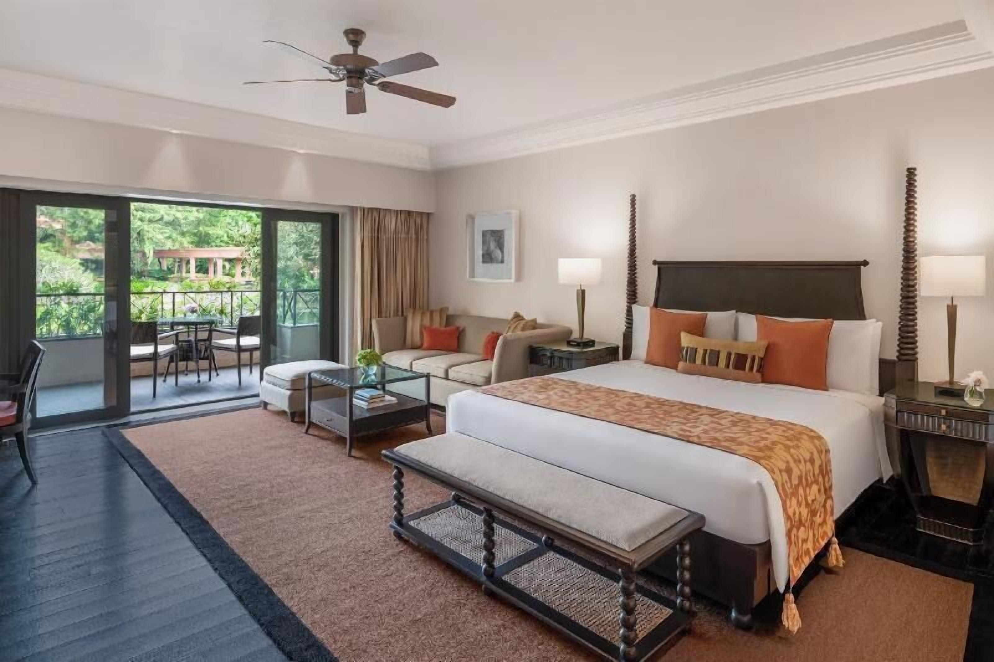 Premium bedding, down comforters, Tempur-Pedic beds, minibar