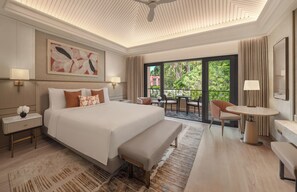 Sengetøy av topp kvalitet, dundyner, Tempur-Pedic-senger og minibar