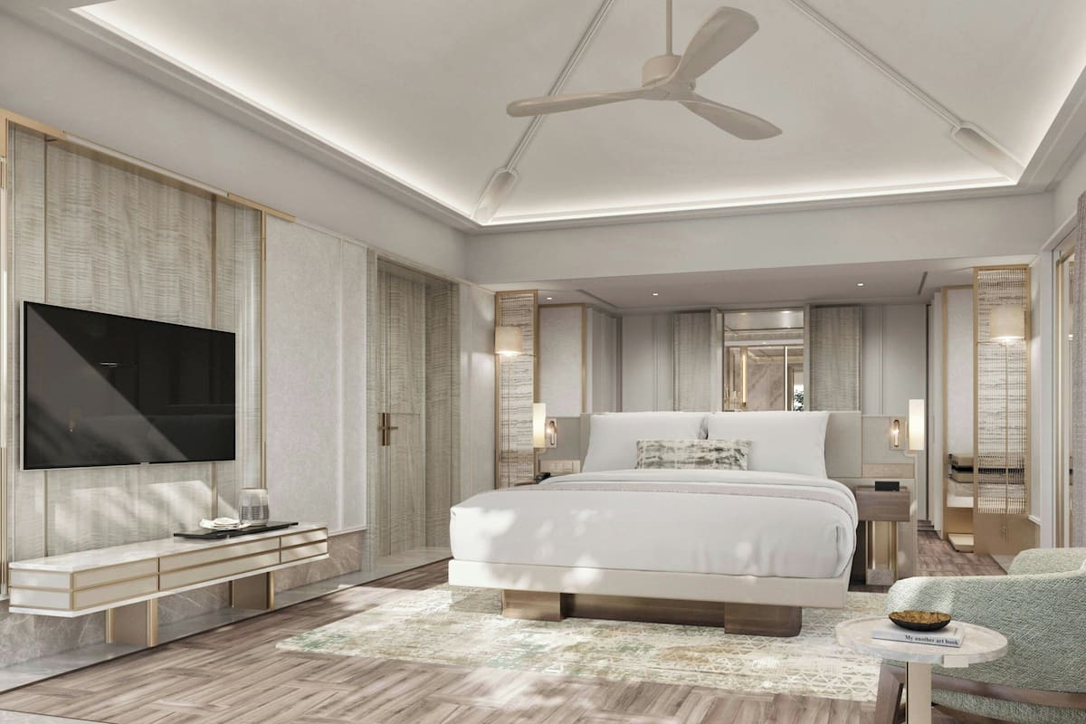 Villa, 2 Bedrooms, Non Smoking | 1 bedroom, premium bedding, down duvets, Tempur-Pedic beds