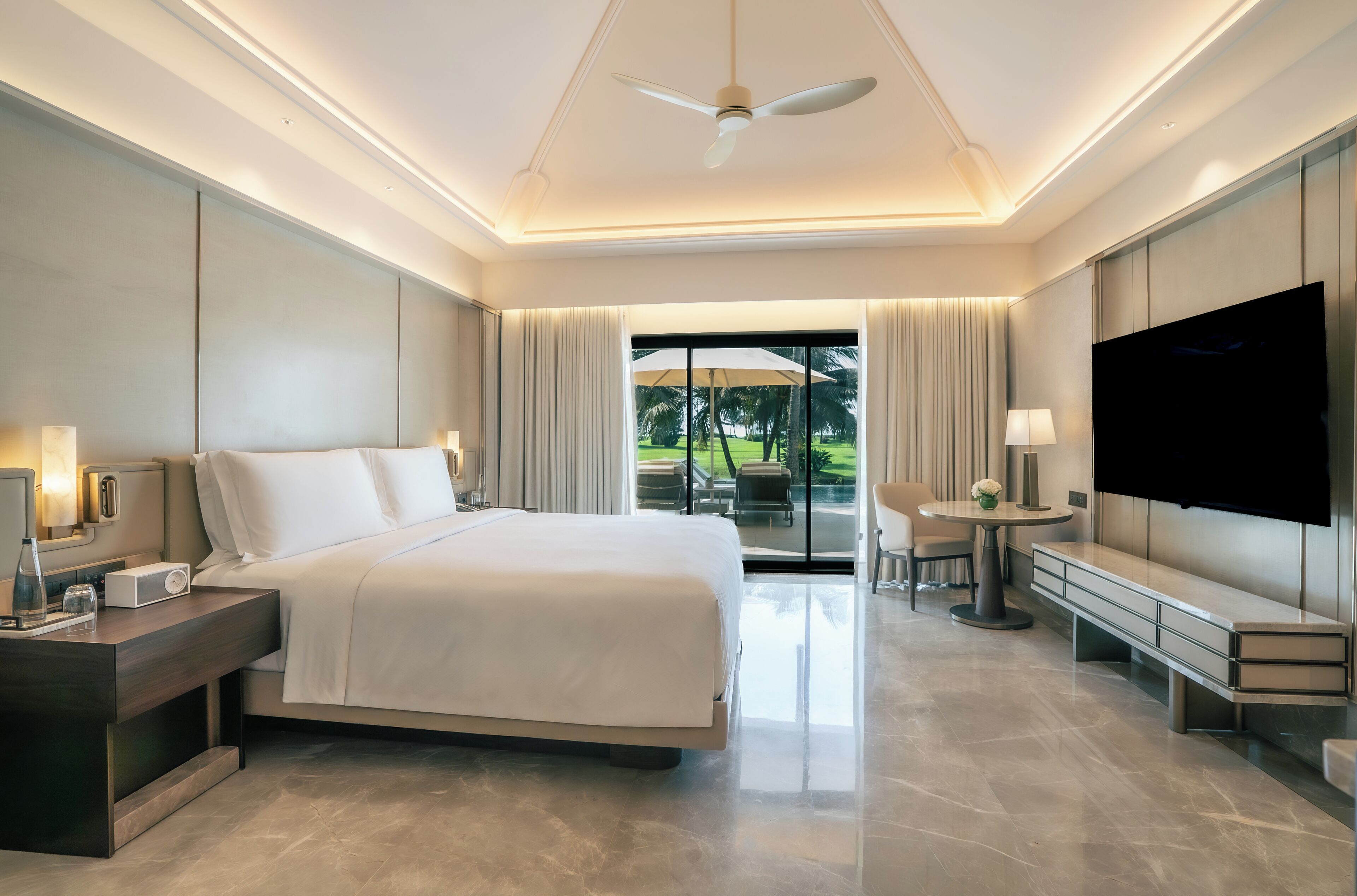 Villa, 2 Bedrooms | Premium bedding, down comforters, Tempur-Pedic beds, minibar