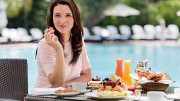 Café da manhã completo todos os dias (MAD 490 por pessoa)