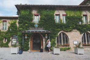 Façade de l’hébergement