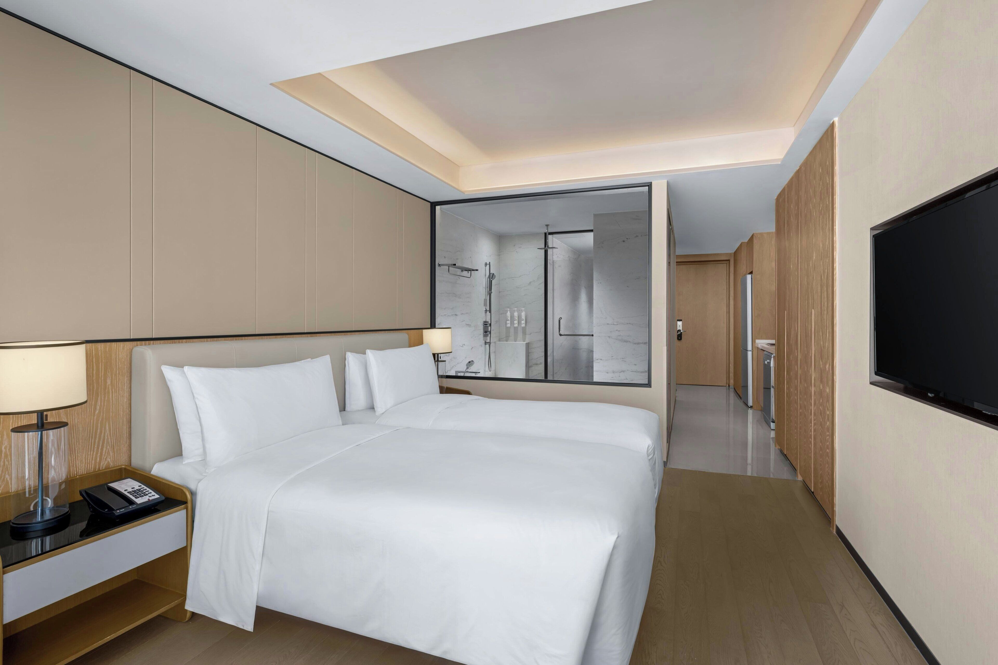 Studio, 2 eenpersoonsbedden, uitzicht op de stad | Een minibar, een kluis op de kamer, individueel gedecoreerd