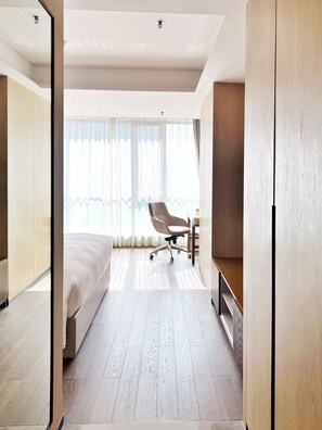 Standard Studio, 1 King Bed, City View | View from room