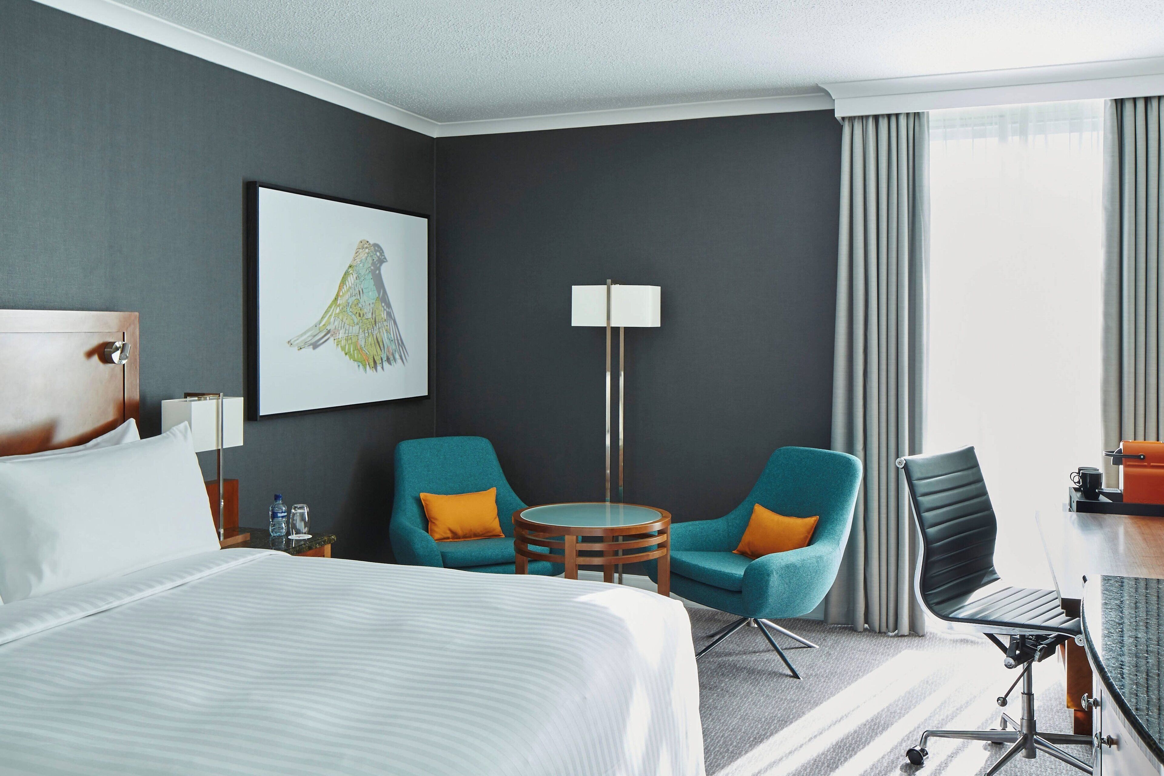 pillow-top beds, in-room safe, desk, blackout curtains