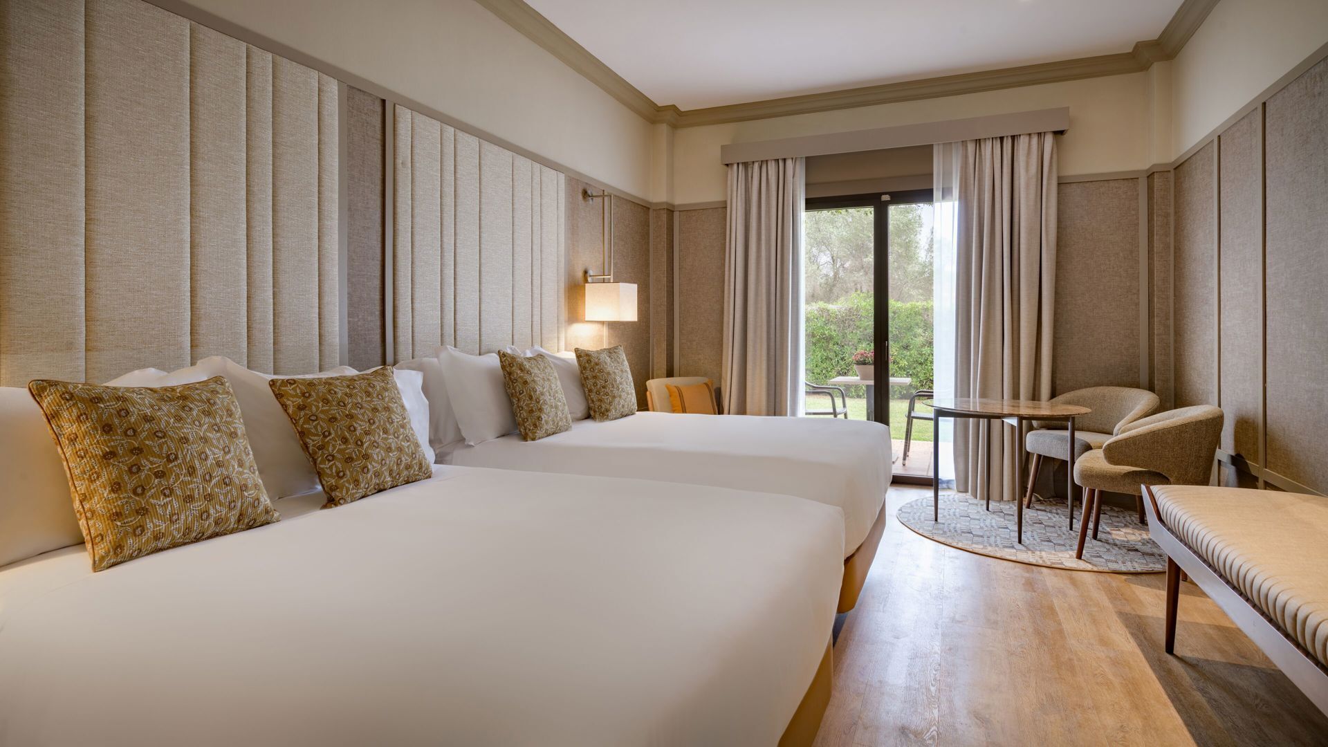 Hypo-allergenic bedding, minibar, in-room safe, individually decorated