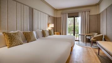 Hypoallergeen beddengoed, een minibar, een kluis op de kamer