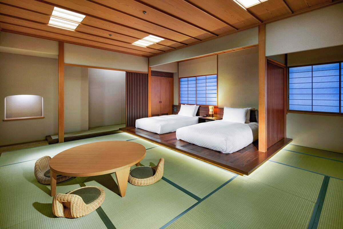 傳統客房, 非吸煙房 (Main Building, Japanese-Western) | 迷你吧、房內夾萬、書桌、遮光窗簾/窗簾