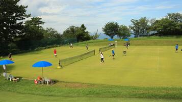 Enjoy a round of golf amidst lush greenery on this well-maintained course.