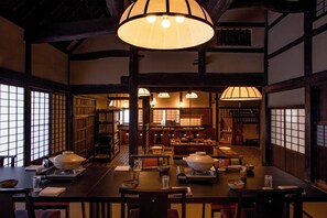 4 restaurants, breakfast, lunch, dinner served; French cuisine