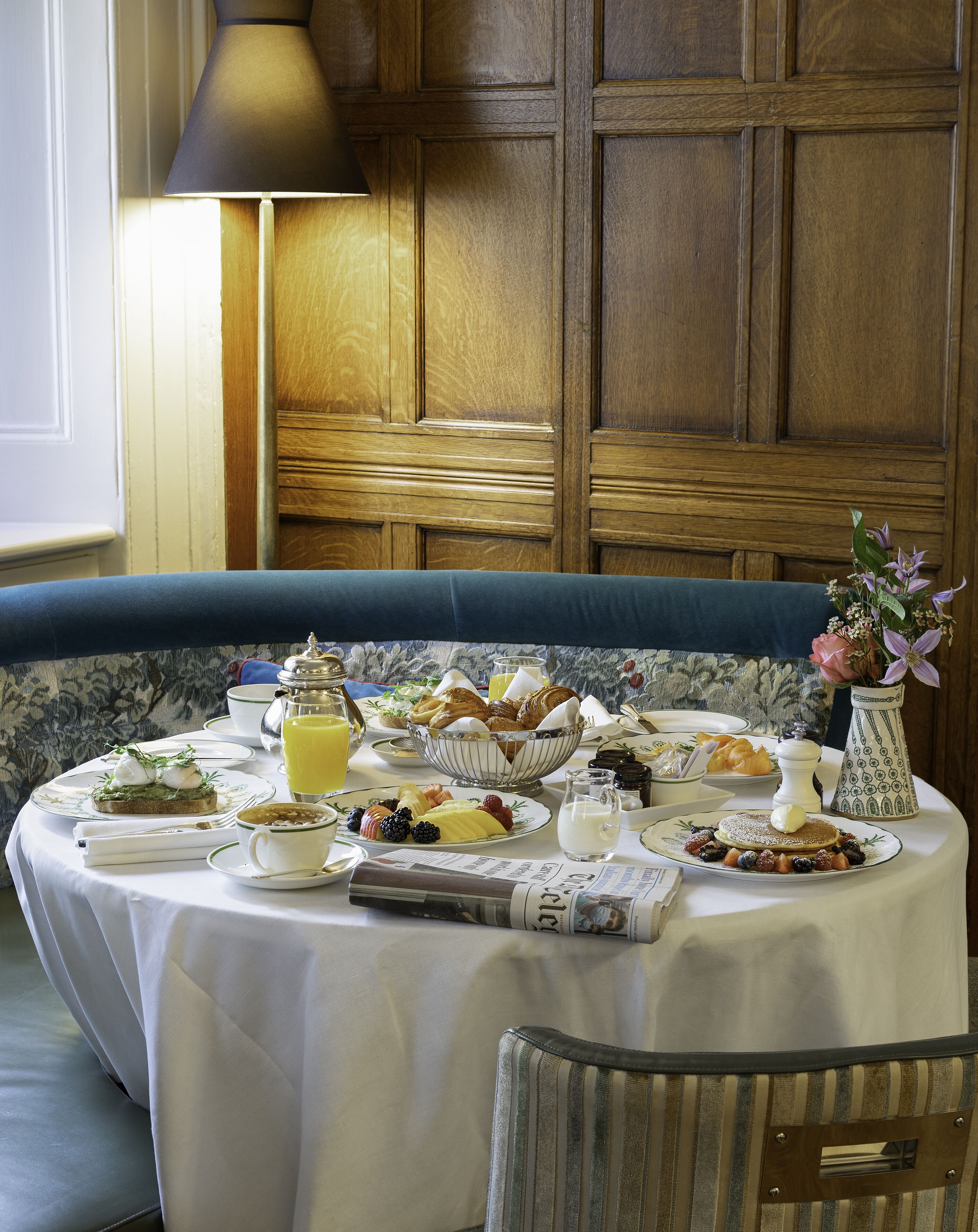 daily english breakfast for a fee