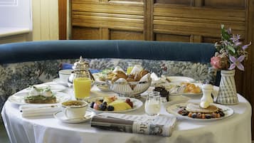 Sarapan Ala Inggris setiap hari dengan biaya tambahan