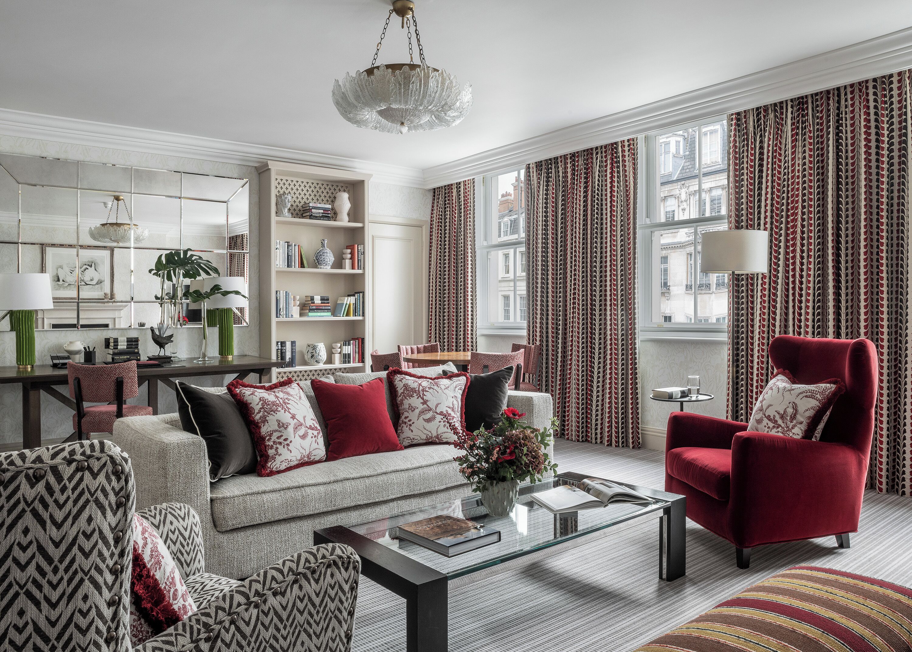 deluxe suite | living area | 49-inch led tv with satellite channels, tv, video game console