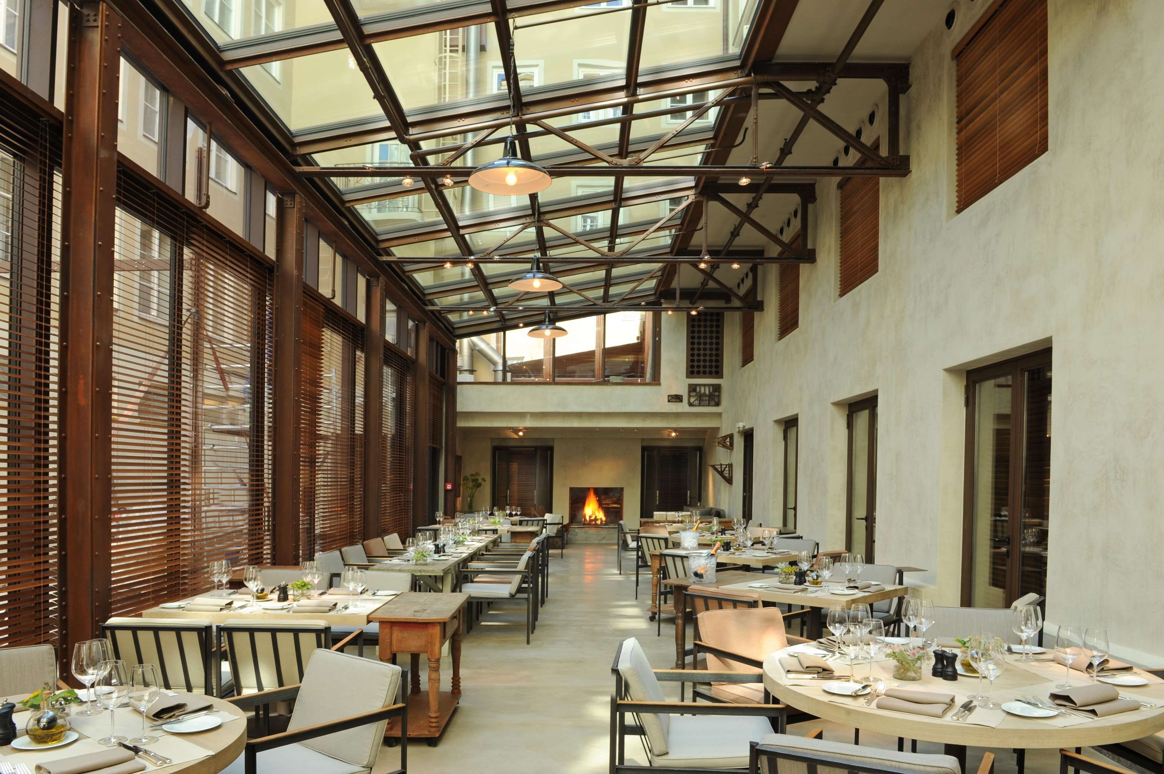 5 Restaurants, Frühstück, Mittagessen, moderne, europäische Küche